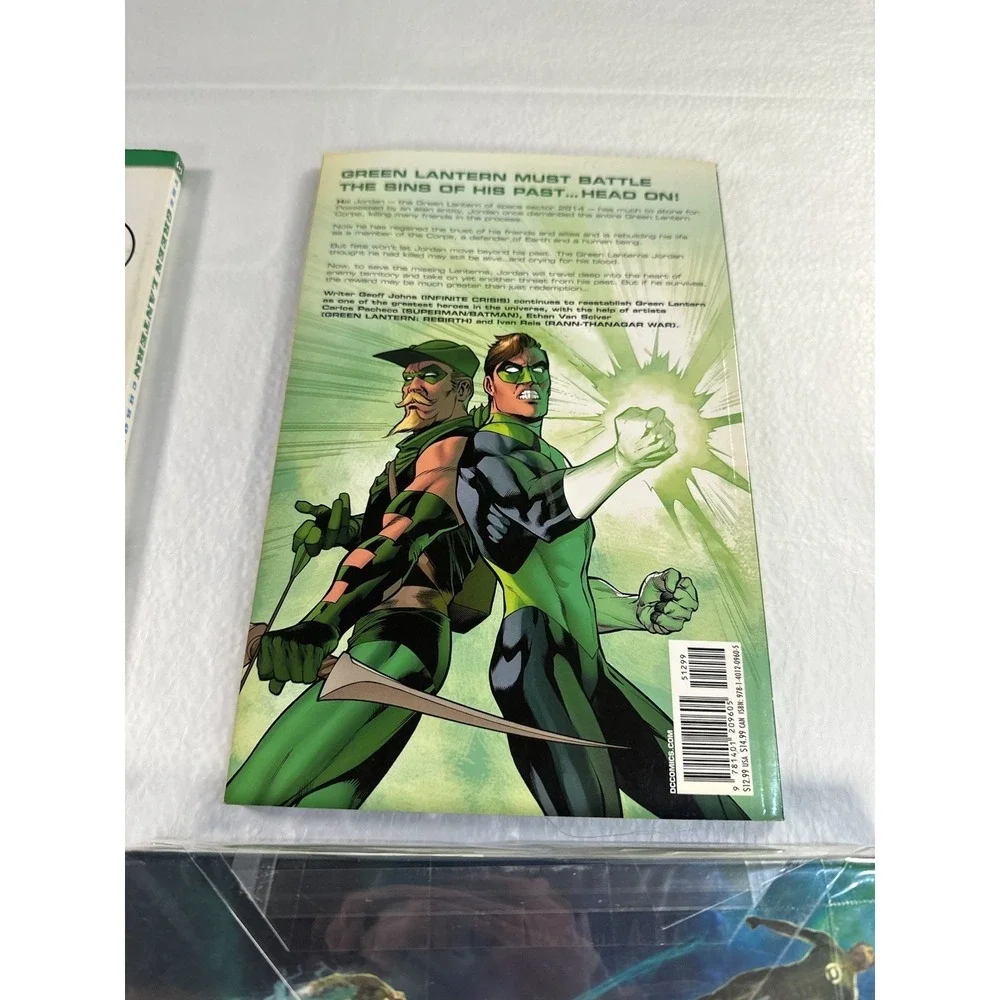 Green Lantern Graphic Novel Lot of 4 | Chronicles Vol 1, Rebirth, Movie Books‎